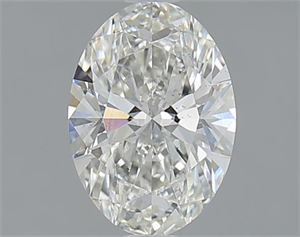 Picture of 1.01 Carats, Oval H Color, SI1 Clarity and Certified by GIA