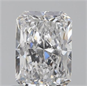 0.70 Carats, Radiant D Color, VVS1 Clarity and Certified by GIA