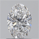 0.70 quilates, Ovalado , Color D, claridad VS1 y certificado por GIA
