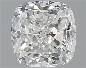 Picture of 2.50 Carats, Cushion I Color, VVS2 Clarity and Certified by GIA