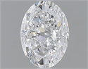 1.20 Carats, Oval D Color, SI1 Clarity and Certified by GIA
