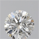 0.82 Carats, Round with Excellent Cut, I Color, SI1 Clarity and Certified by GIA
