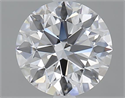 1.70 quilates, Redondo Ideal, Color D, claridad VS2 y certificado por GIA