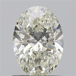 Picture of 0.73 Carats, Oval J Color, IF Clarity and Certified by IGI