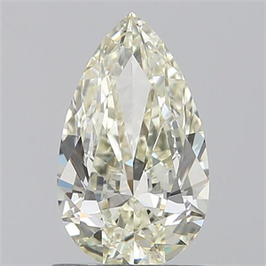 Picture of 0.80 Carats, Pear L Color, VVS1 Clarity and Certified by GIA