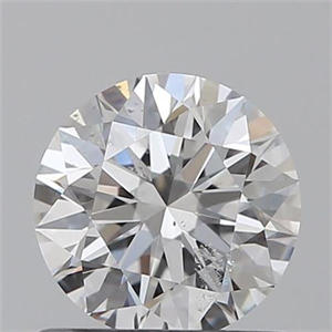 Picture of 0.72 Carats, Round with Excellent Cut, E Color, SI2 Clarity and Certified by GIA