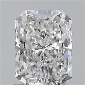 Picture of 0.90 Carats, Radiant E Color, VS2 Clarity and Certified by GIA