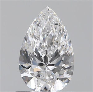 Picture of 0.60 Carats, Pear D Color, VVS1 Clarity and Certified by GIA