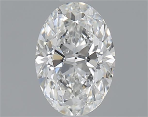 Picture of 1.01 Carats, Oval F Color, SI2 Clarity and Certified by GIA