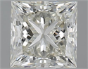 1.51 Carats, Princess I Color, VVS1 Clarity and Certified by GIA