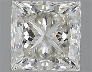 Picture of 1.51 Carats, Princess I Color, VVS1 Clarity and Certified by GIA