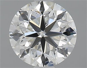 Picture of 1.01 Carats, Round with Very Good Cut, J Color, VVS1 Clarity and Certified by GIA
