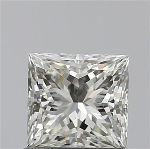 Picture of 0.80 Carats, Princess I Color, IF Clarity and Certified by GIA
