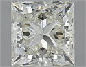 1.01 Carats, Princess J Color, SI1 Clarity and Certified by GIA