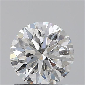 Picture of 0.90 Carats, Round with Excellent Cut, F Color, VVS1 Clarity and Certified by GIA