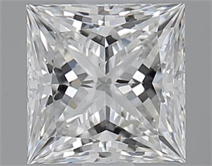 Picture of 1.01 Carats, Princess F Color, VS2 Clarity and Certified by GIA