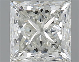 Picture of 1.21 Carats, Princess H Color, VVS2 Clarity and Certified by GIA