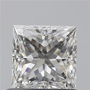 Picture of 0.70 Carats, Princess H Color, VVS1 Clarity and Certified by GIA