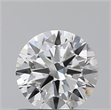 0.70 quilates, Redondo Ideal, Color E, claridad VVS2 y certificado por GIA