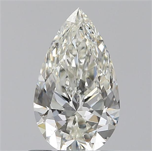 Picture of 0.70 Carats, Pear J Color, VS2 Clarity and Certified by GIA