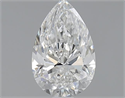 1.00 Carats, Pear F Color, VVS2 Clarity and Certified by GIA