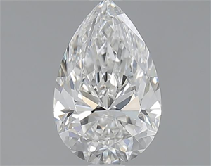 Picture of 1.00 Carats, Pear F Color, VVS2 Clarity and Certified by GIA