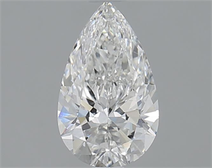 Picture of 1.01 Carats, Pear F Color, SI1 Clarity and Certified by GIA