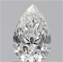 0.70 Carats, Pear G Color, VS2 Clarity and Certified by GIA