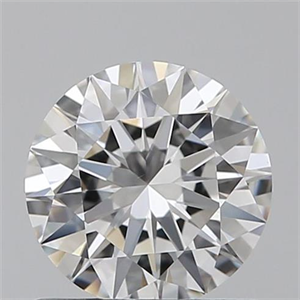 Picture of 0.70 Carats, Round with Excellent Cut, E Color, VVS2 Clarity and Certified by GIA
