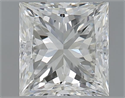 1.01 Carats, Princess I Color, VS2 Clarity and Certified by GIA