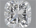 1.00 Carats, Cushion F Color, SI2 Clarity and Certified by GIA
