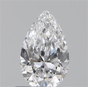 Picture of 0.52 Carats, Pear D Color, VVS1 Clarity and Certified by GIA
