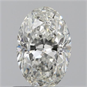 0.70 Carats, Oval H Color, VS1 Clarity and Certified by GIA