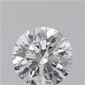 0.48 quilates, Redondo Ideal, Color E, claridad VS2 y certificado por GIA