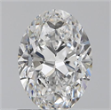 0.80 Carats, Oval E Color, VS1 Clarity and Certified by GIA