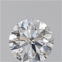 0.70 Carats, Round with Excellent Cut, F Color, VVS1 Clarity and Certified by GIA