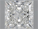 1.24 Carats, Princess H Color, VS1 Clarity and Certified by GIA