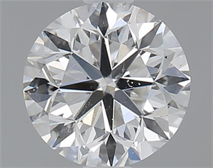 Picture of 1.00 Carats, Round with Very Good Cut, F Color, SI1 Clarity and Certified by GIA