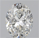 0.80 Carats, Oval G Color, VS1 Clarity and Certified by GIA