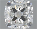 1.23 Carats, Cushion H Color, VS1 Clarity and Certified by GIA