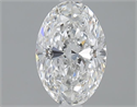 1.20 quilates, Ovalado , Color E, claridad VS2 y certificado por GIA