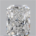 0.70 Carats, Radiant E Color, VS2 Clarity and Certified by GIA