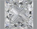 1.01 Carats, Princess F Color, SI2 Clarity and Certified by GIA