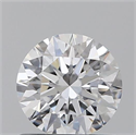 0.72 quilates, Redondo Ideal, Color D, claridad VVS2 y certificado por GIA