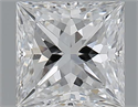 1.00 Carats, Princess E Color, VS1 Clarity and Certified by GIA