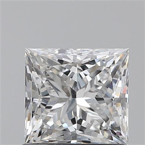 Picture of 0.90 Carats, Princess E Color, SI1 Clarity and Certified by GIA