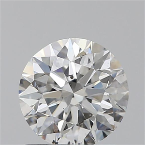 Picture of 0.90 Carats, Round with Excellent Cut, G Color, SI1 Clarity and Certified by GIA