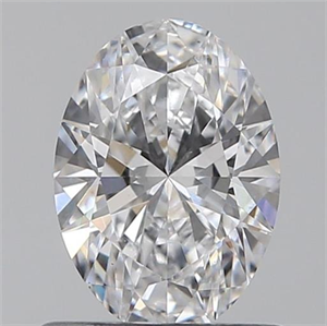 Picture of 0.70 Carats, Oval D Color, VS2 Clarity and Certified by GIA