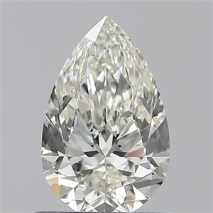 Picture of 0.70 Carats, Pear H Color, VVS1 Clarity and Certified by GIA
