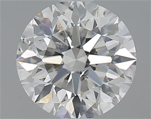 Picture of 1.00 Carats, Round with Excellent Cut, G Color, SI2 Clarity and Certified by GIA